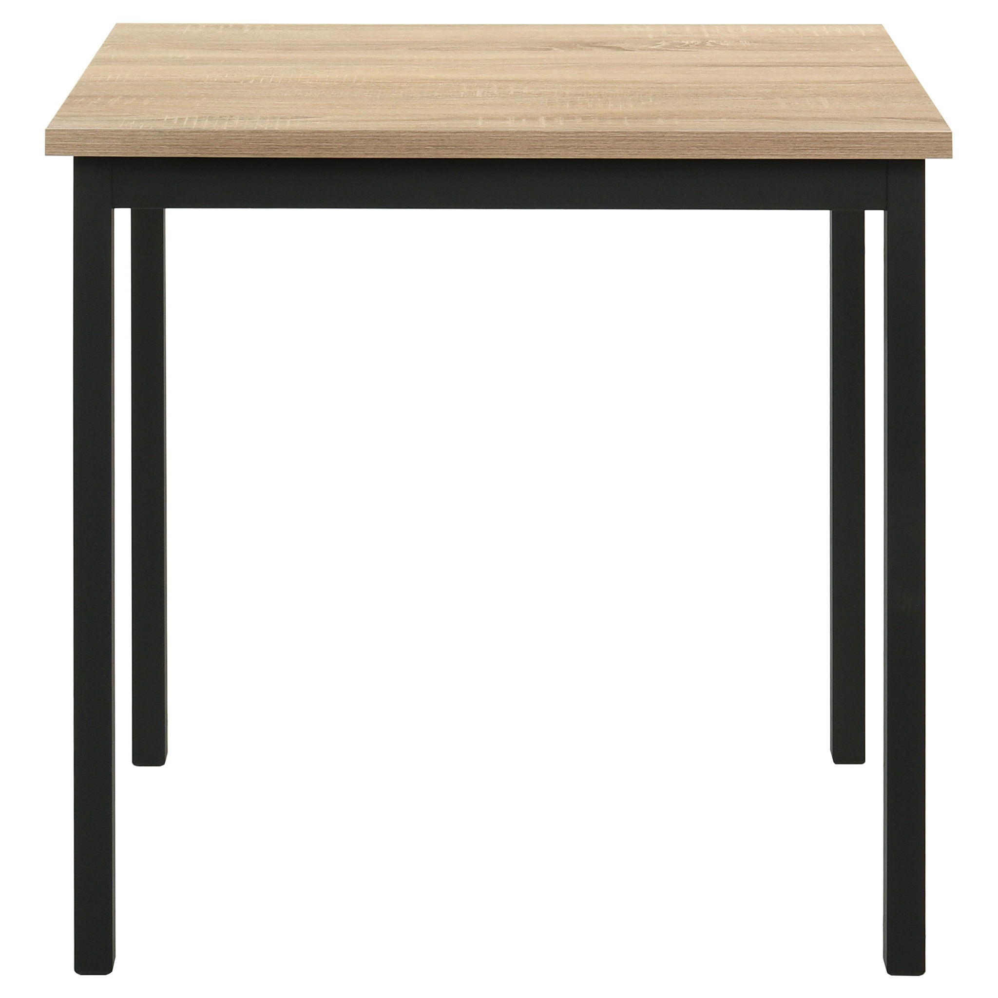 Garza Space Saving Rectangular Dining Table Greige Oak