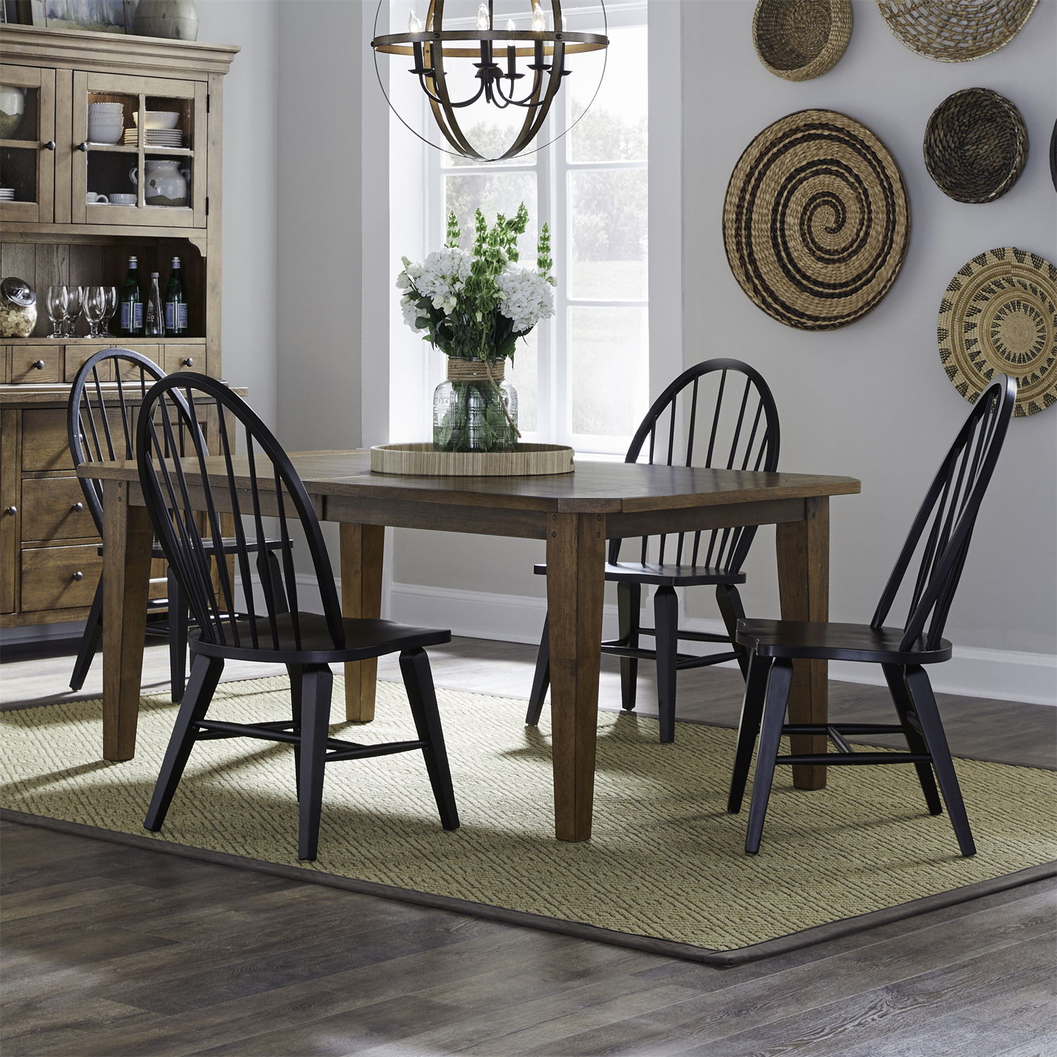 Hearthstone Ridge - Rectangular Table Set