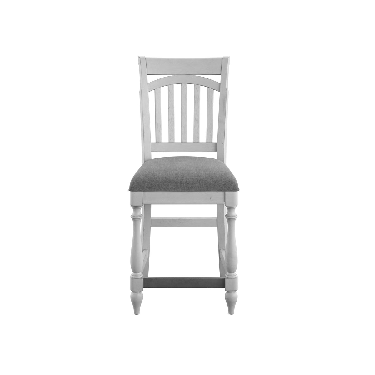 Slat Back Barstools (Set of 2) - Gray