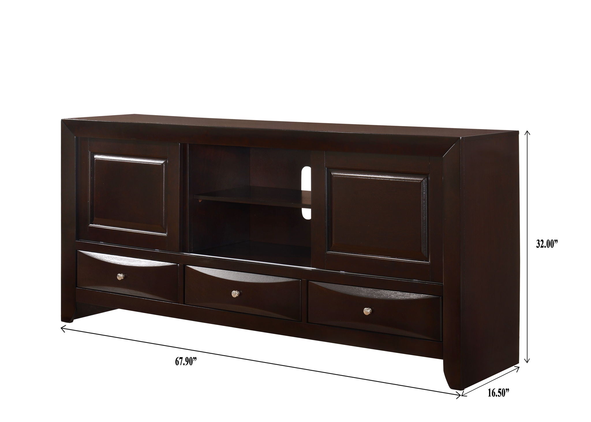 Emily - TV Stand - Cherry