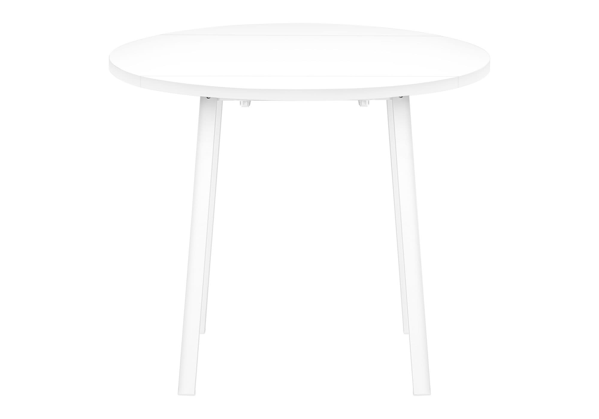 3 Pieces Dining Table Set, Small, Drop Leaf, Contemporary & Modern