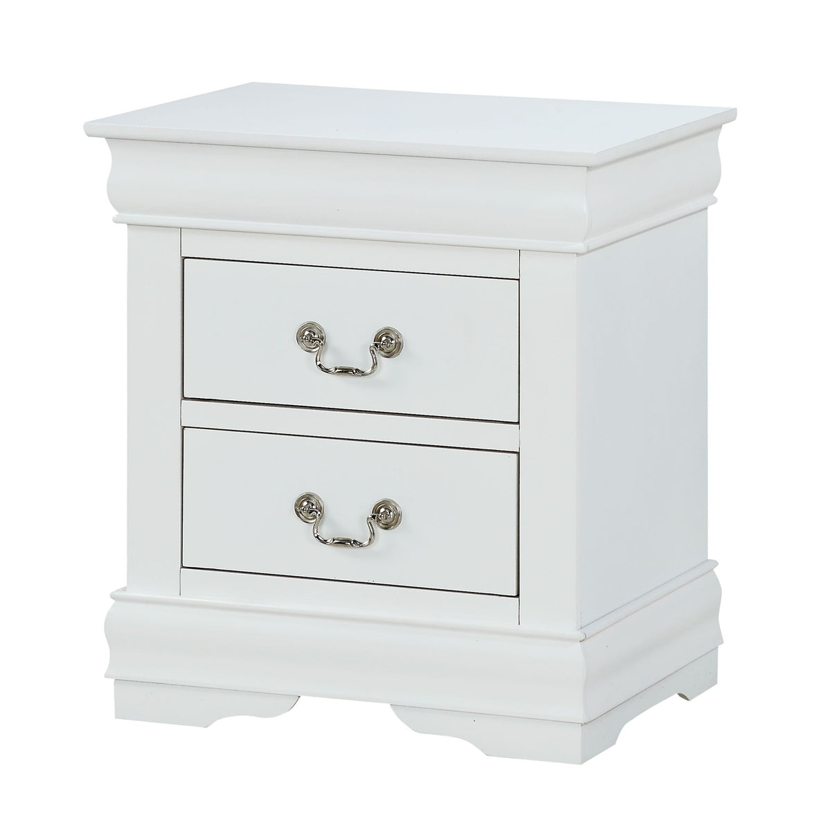Louis Philip - Queen 5 Piece Bedroom Set - White