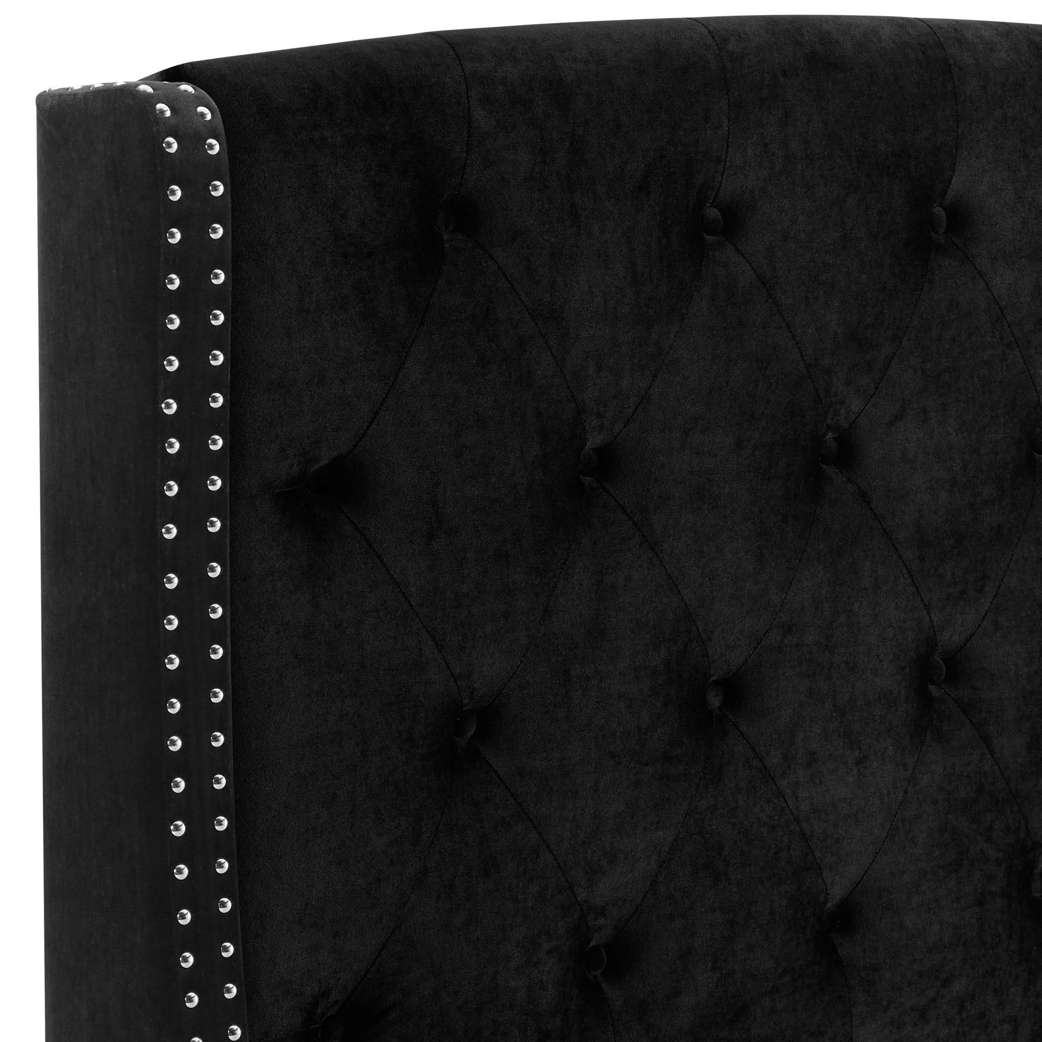 Eva - King Bed - Black