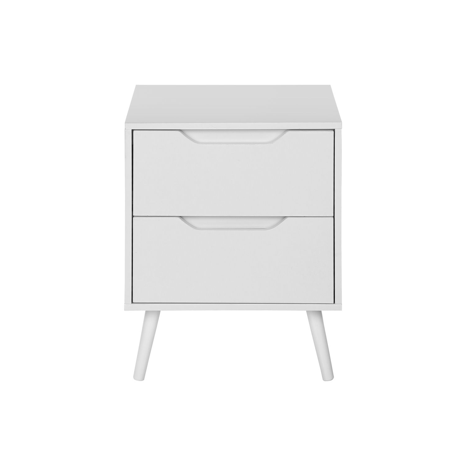 Modern Accent Table With Storage Drawers