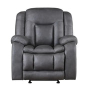 Morello Gray Glider Recliner