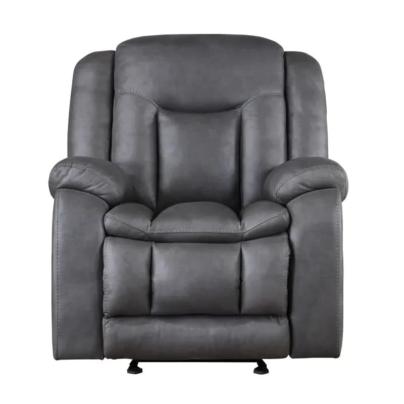 Morello Gray Glider Recliner