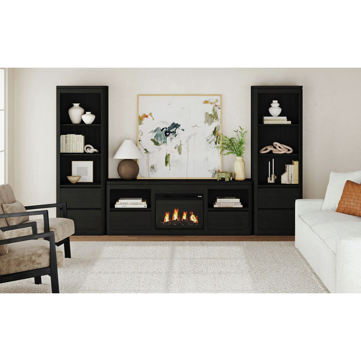 Rosalie - Entertainment Unit With 71" TV Console
