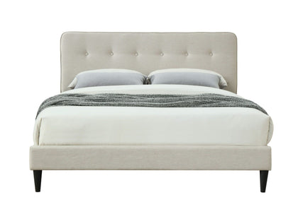 Upholstered Bed Compact With USB
