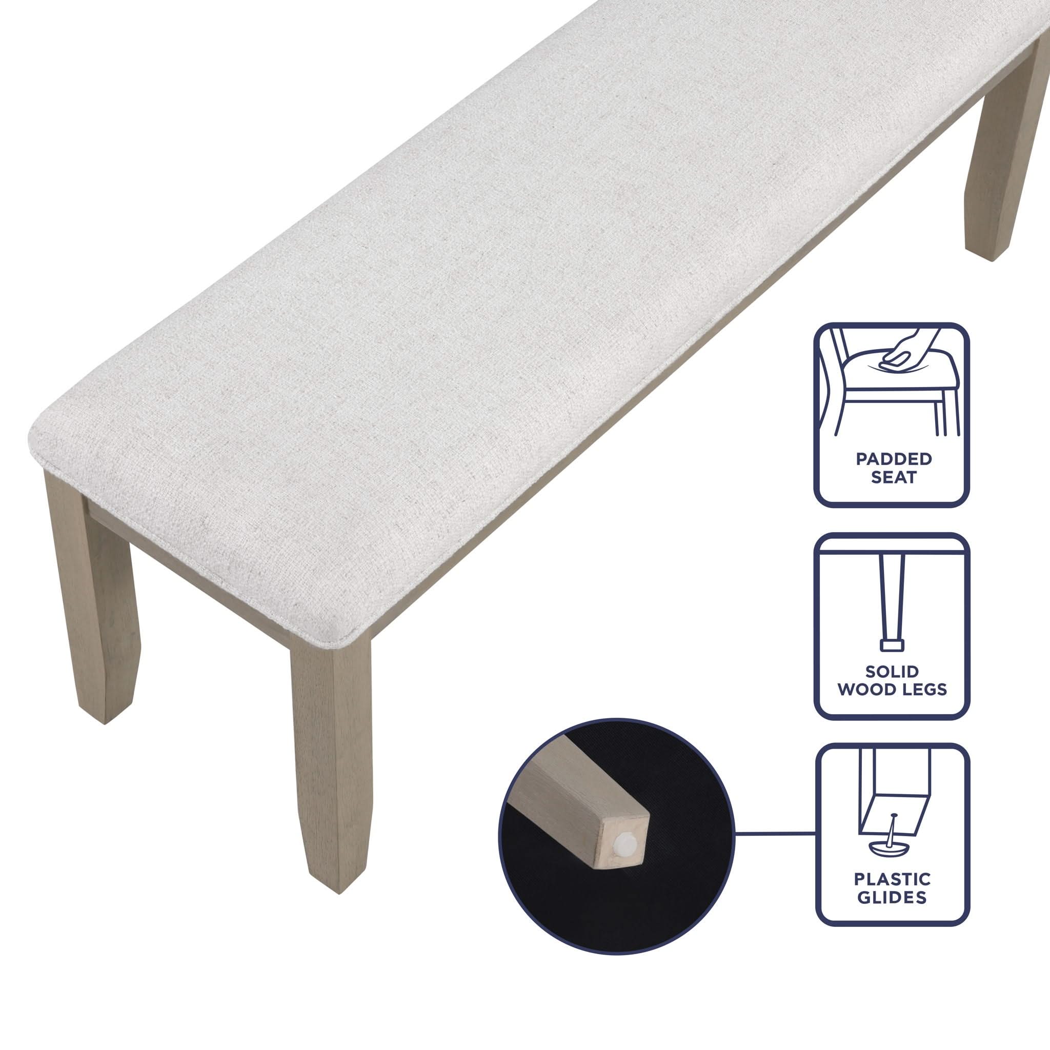 Lily - Bench - Greige