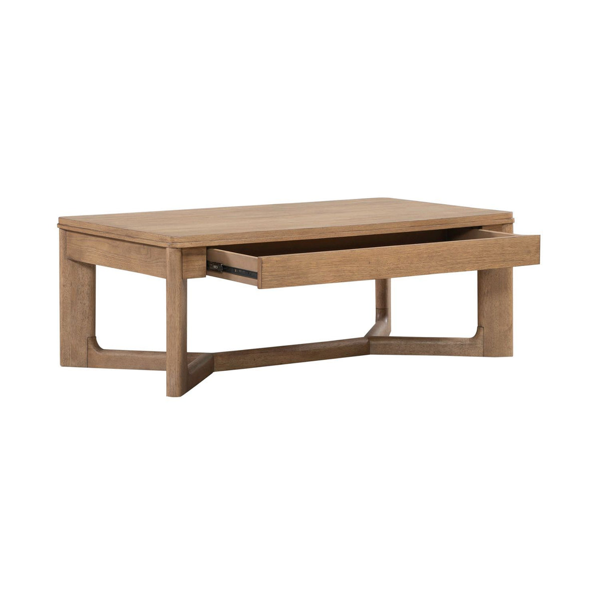 Ballentine - Rectangular Cocktail Table - Weathered Bronze