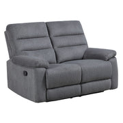 Cozy - Manual Recliner Loveseat - Gray