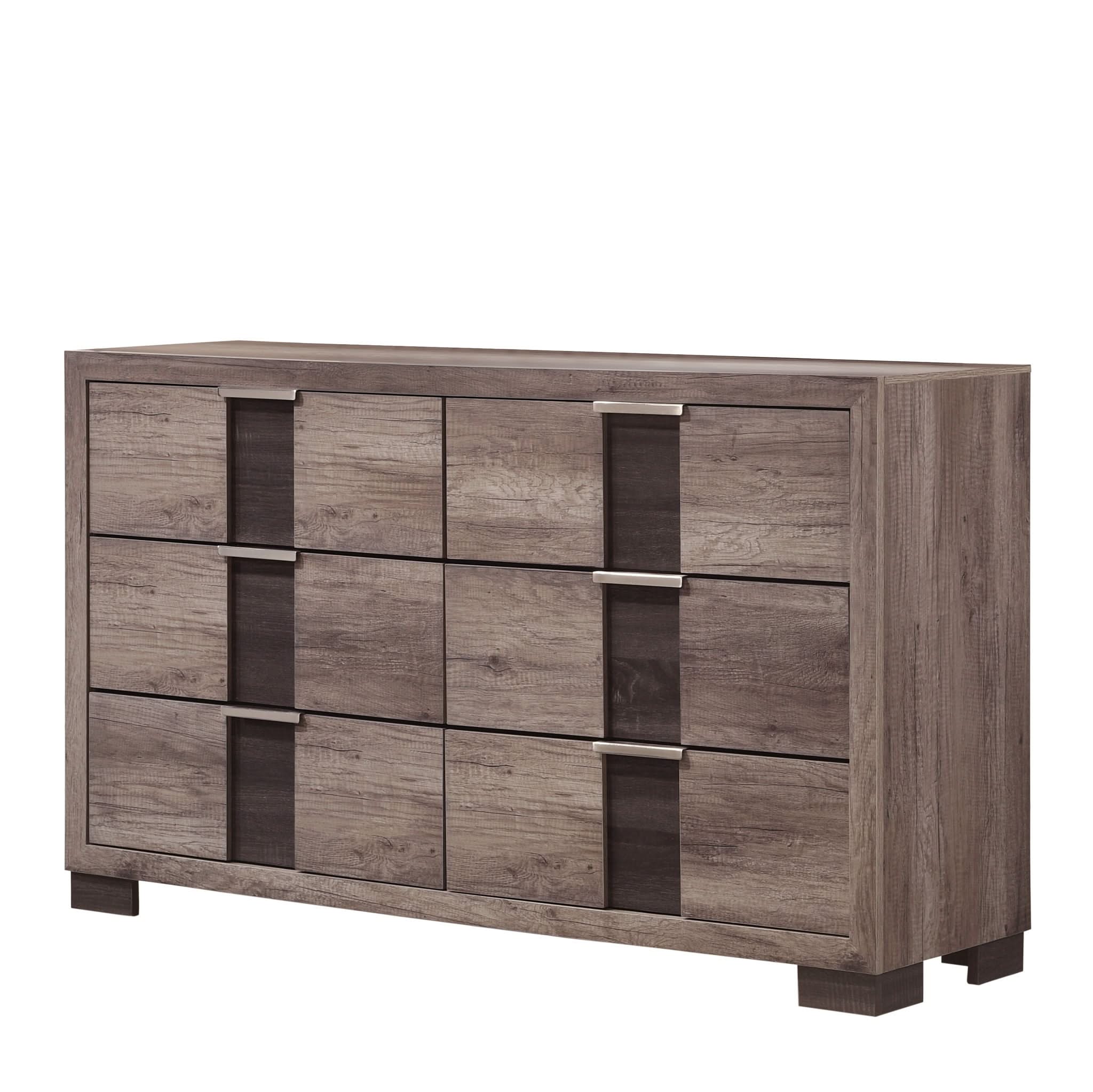 Rangley - King 5 Piece Bedroom Set - Dark Gray