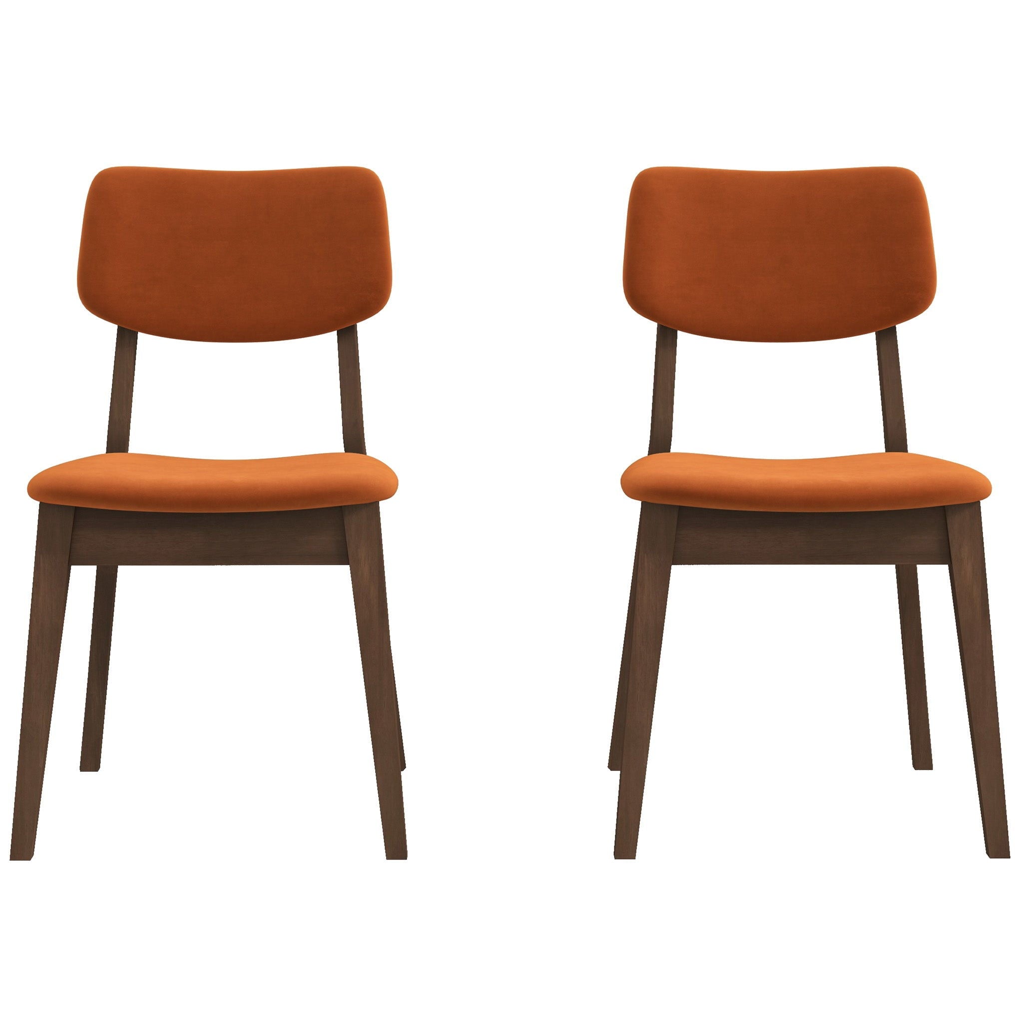 Carlos - Solid Back Side Chair (Set of 2)