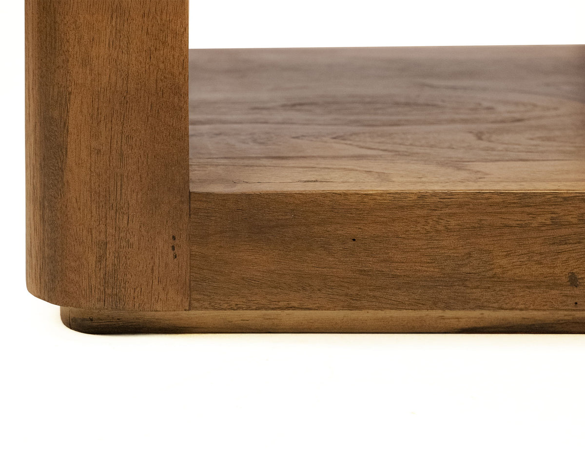 Balam - 2 Shelf Sofa Table - Brown