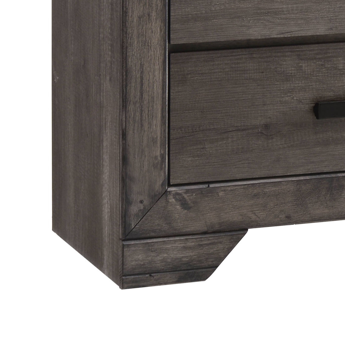 Nathan - Nightstand - Gray Oak Finish