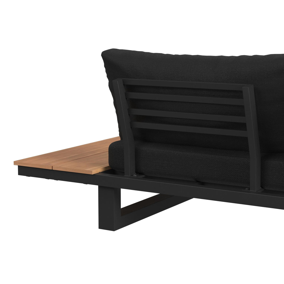 Cabana - Three Piece Outdoor Living Set - Black