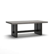 Salina Bay - Rectangular Cocktail Table - Black / Gray