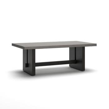Salina Bay - Rectangular Cocktail Table - Black / Gray