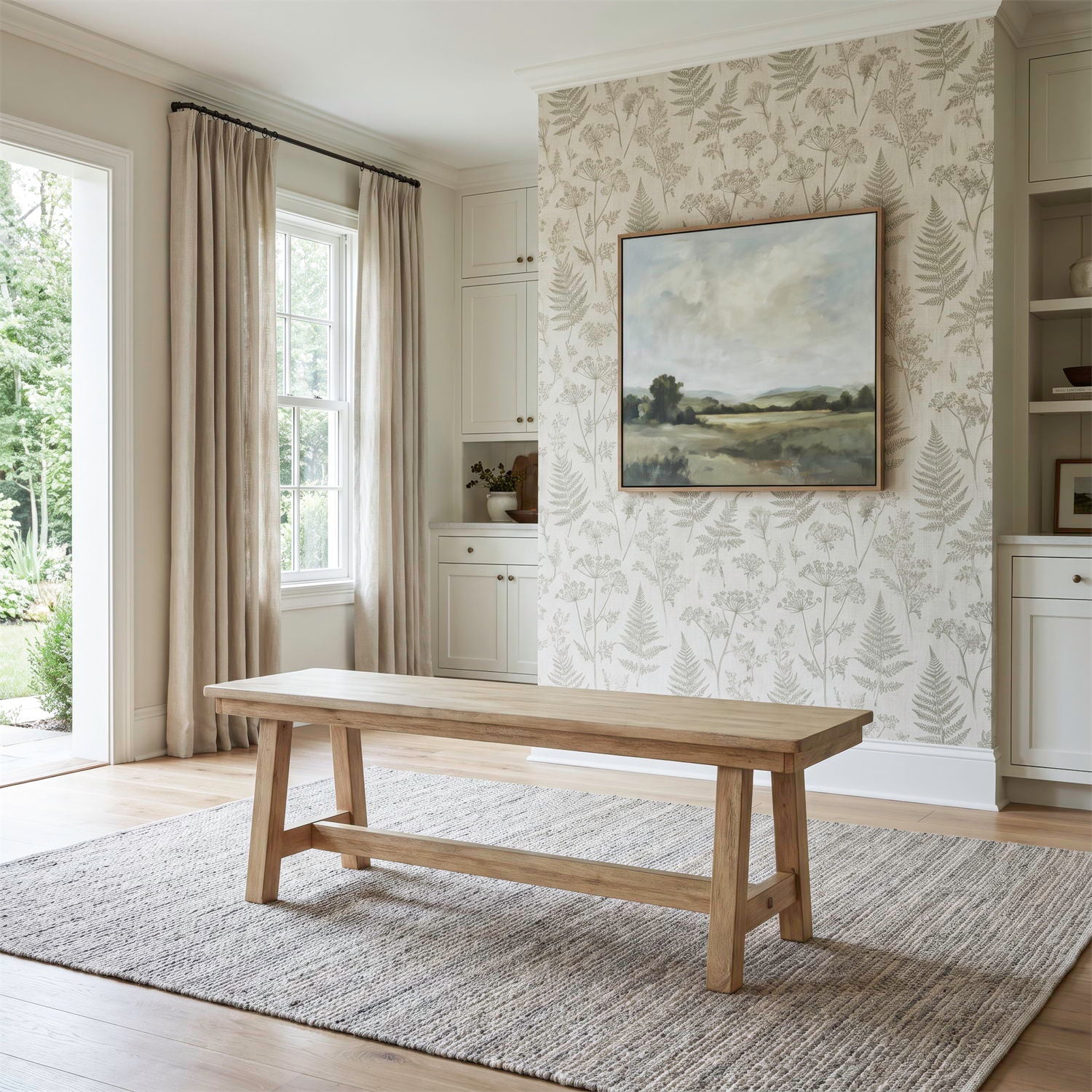 Lindsey Farm - Backless Bench