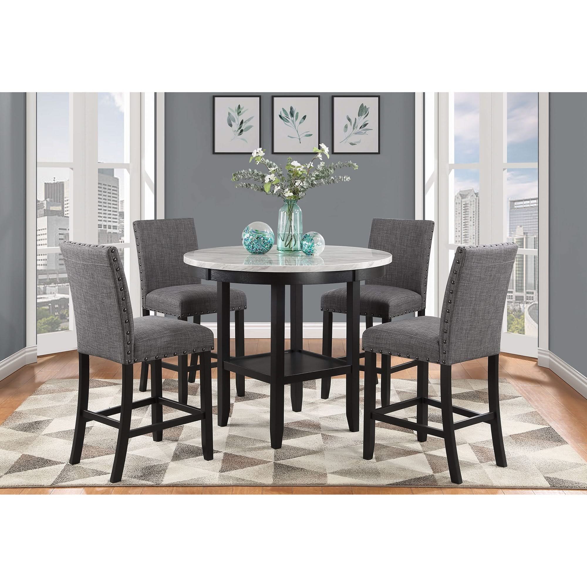Greta - Bar Table - Antique White