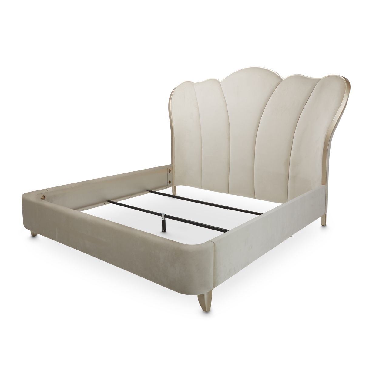 Villa Cherie - Channel Tufted Bed