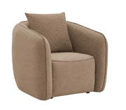 Keith - Chair With 1 Matching Color Toss Pillows
