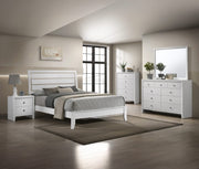 Evan - Queen 4 Piece Bedroom Set - White