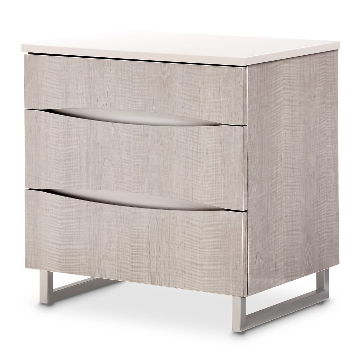 Marin - Nightstand - Beige