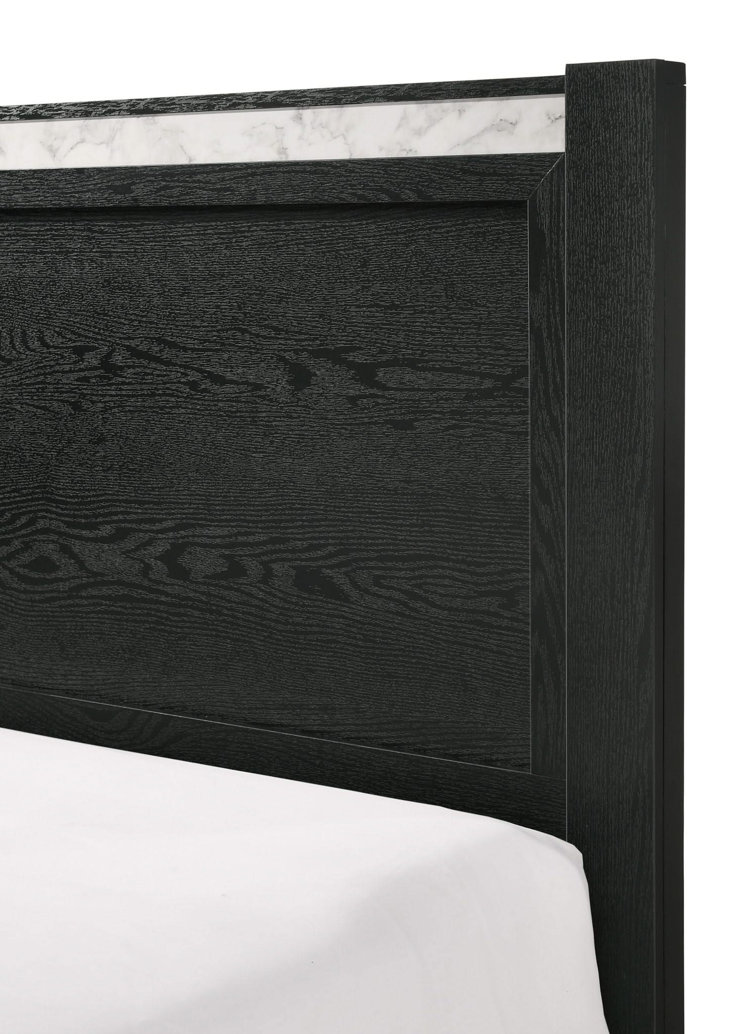 Lamar - King 5 Piece Bedroom Set - Black