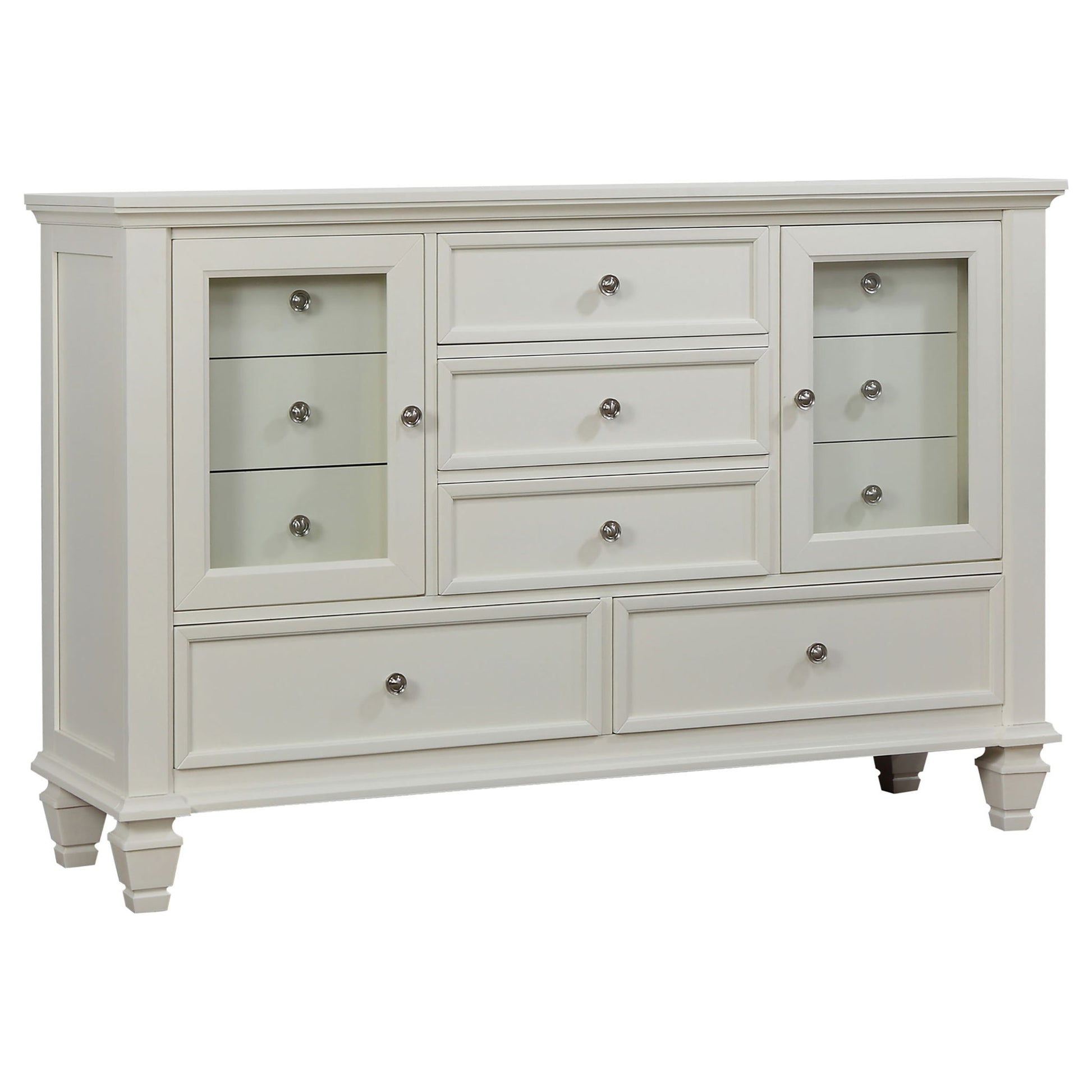 Sandy Beach 11-drawer Dresser Cream White – Coaster