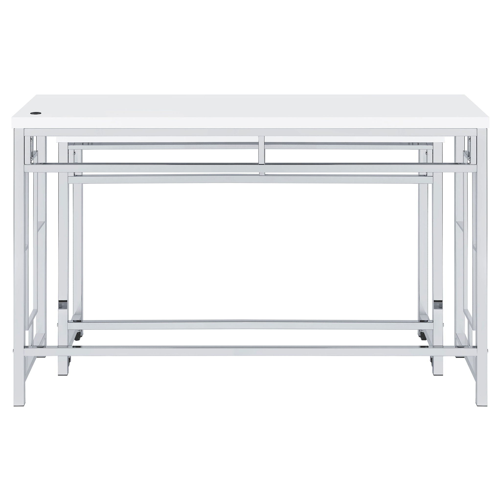 Jackson 4-piece Multipurpose Counter Height Table Set White