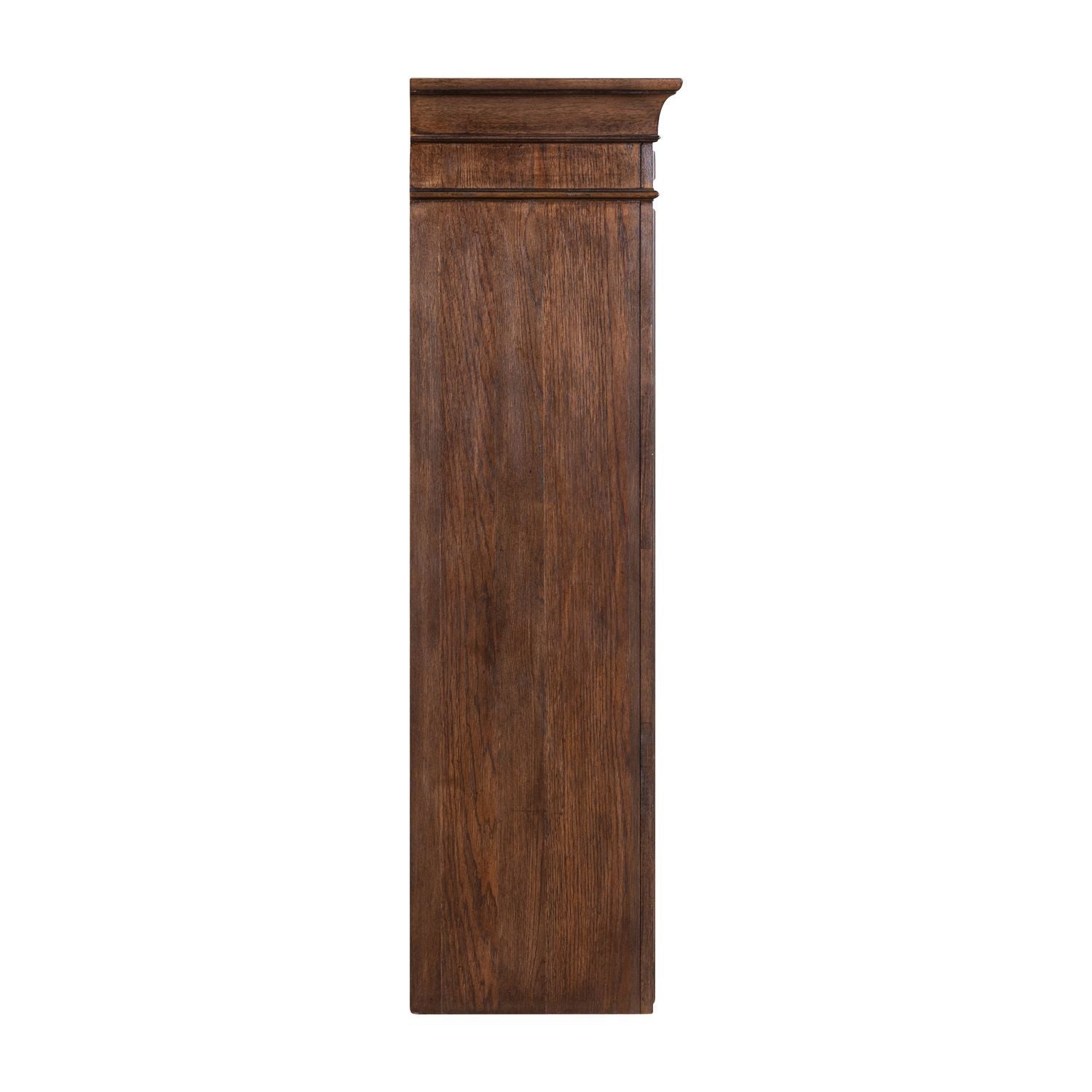 Provence Park - Jr Executive Credenza Hutch - Chateau Brown