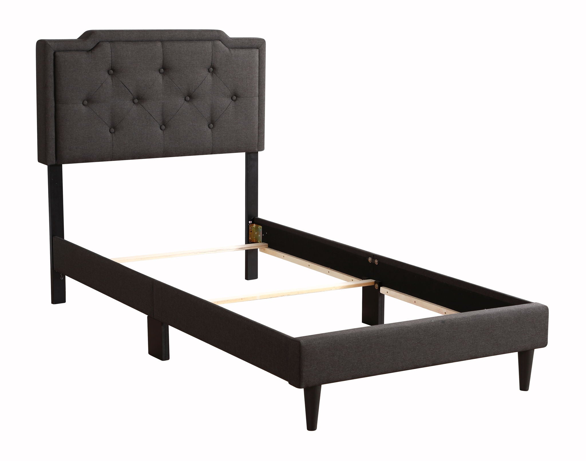 Button Tufted Bed Charming For Cozy Spaces