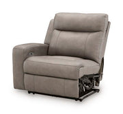 Ellis Court - LAF Zero Wall Power Recliner - Coin