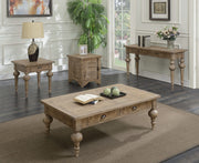 Chair Side Table - Taupe