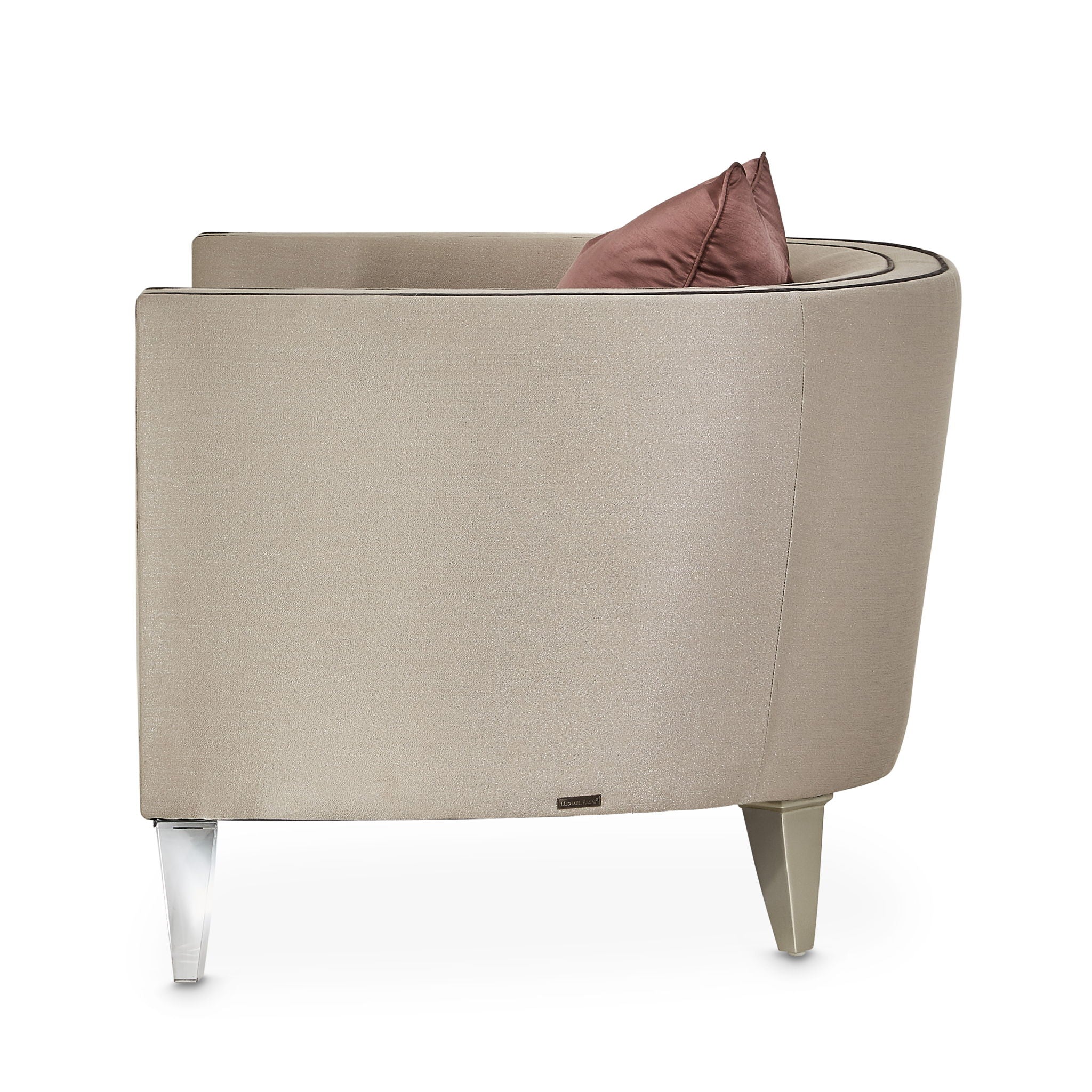 Linea - Matching Chair - Metallic / SilverMist