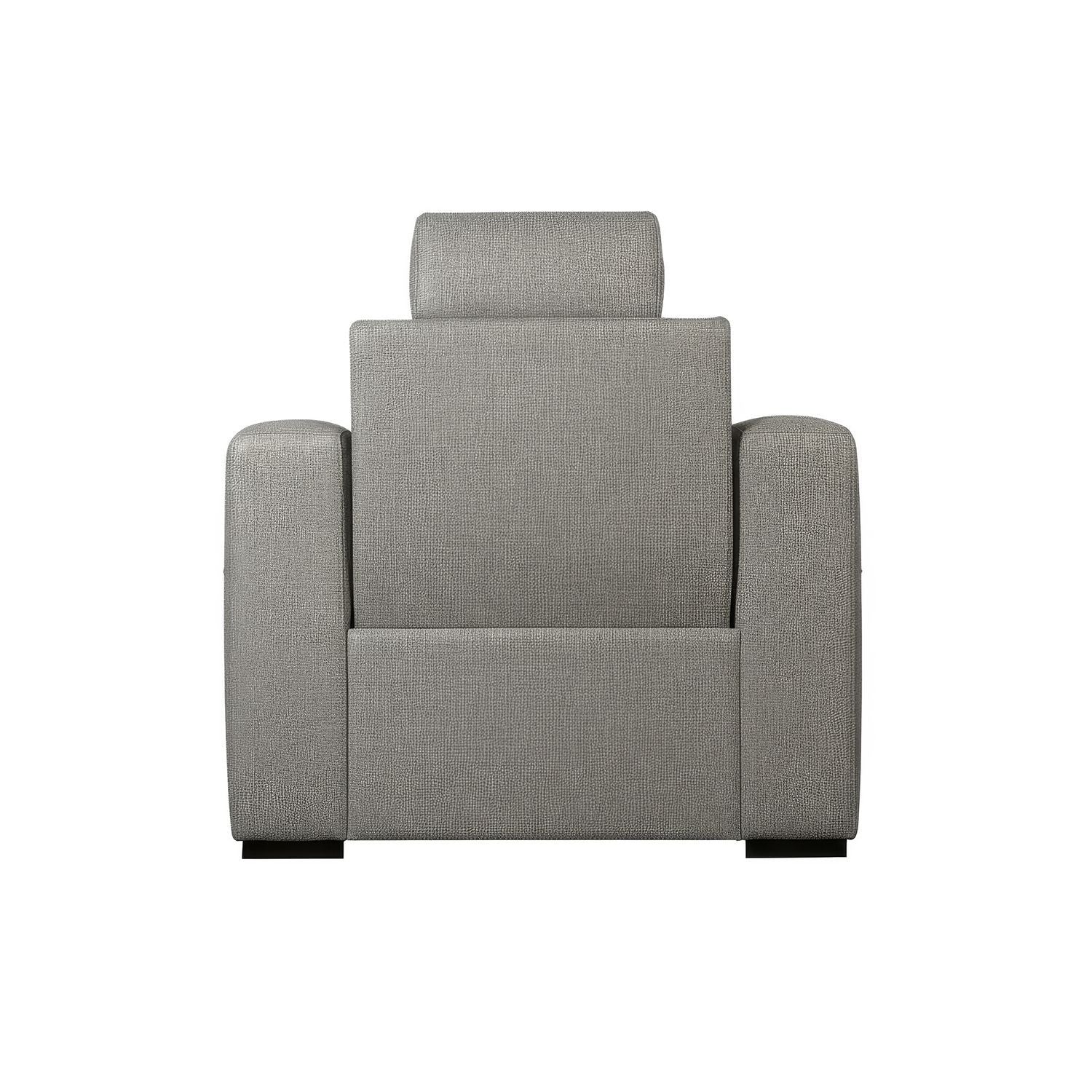 Archer - Loveseat With Power Footrest & ZW - Hampstead Dove