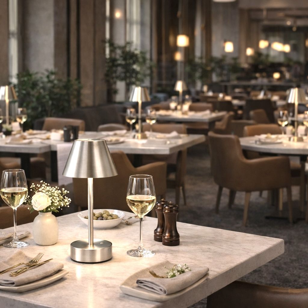 Elegance Rechargeable LED Table Lamp LED Touch Switch