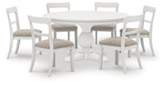 Greddinton - Round Dining Table Set - Exclusive Furniture