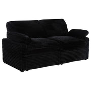Collins Modular Power Loveseat Black