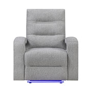 Isolde - Power Recliner, LED Lighting - Gray
