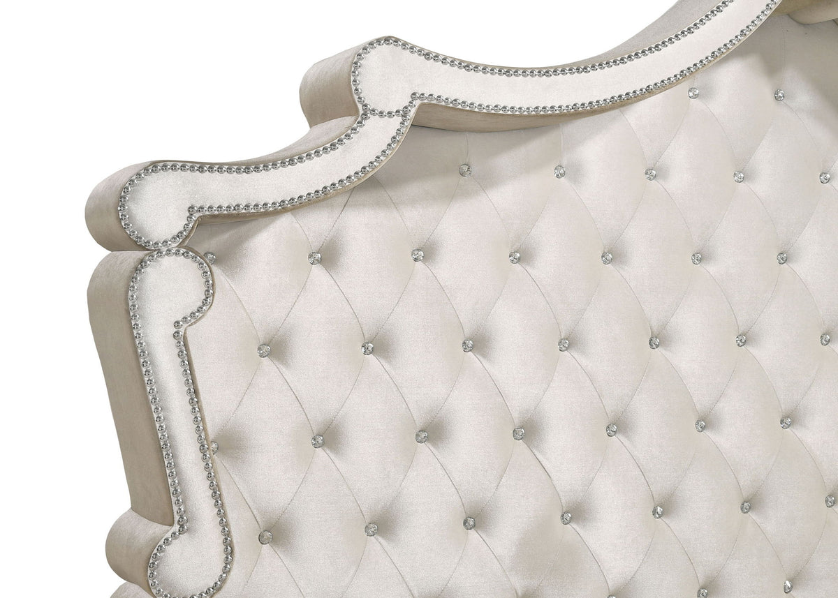 Antonella 4-piece Queen Bedroom Set Ivory
