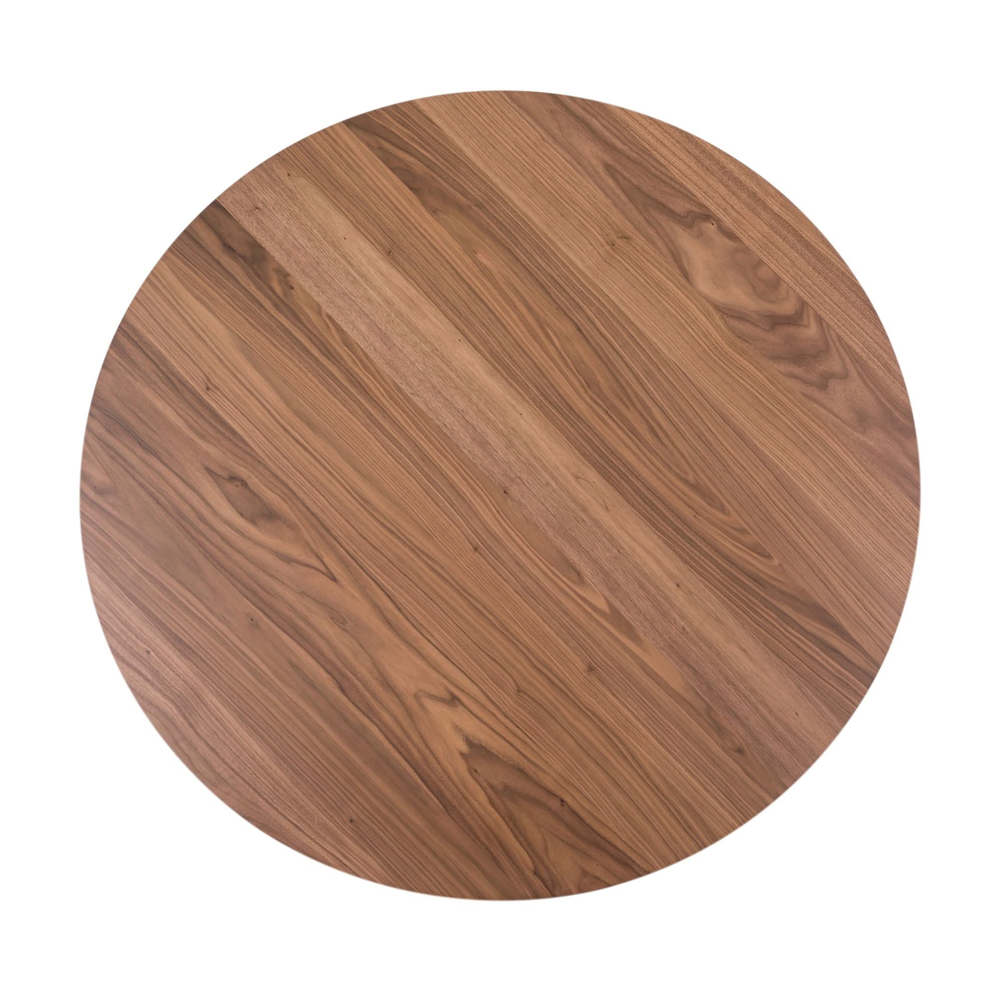 Space Savers - 5 Piece Pedestal Table Set - Walnut