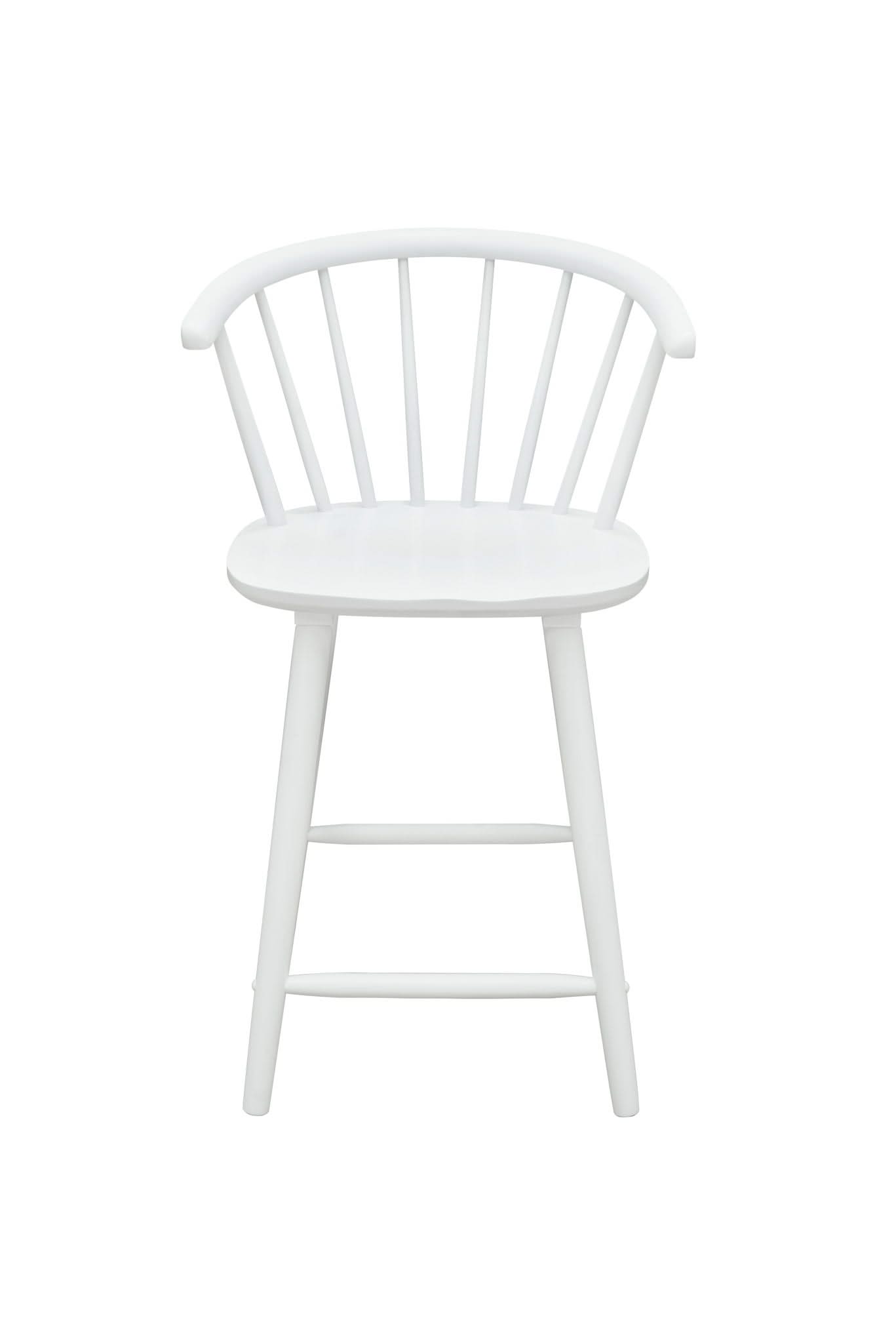 Janna - Counter Height Stool (Set of 2) - White