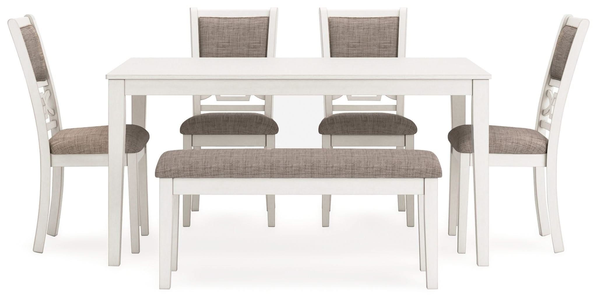 Erinberg - Dining Room Table Set (Set of 6) - Antique White