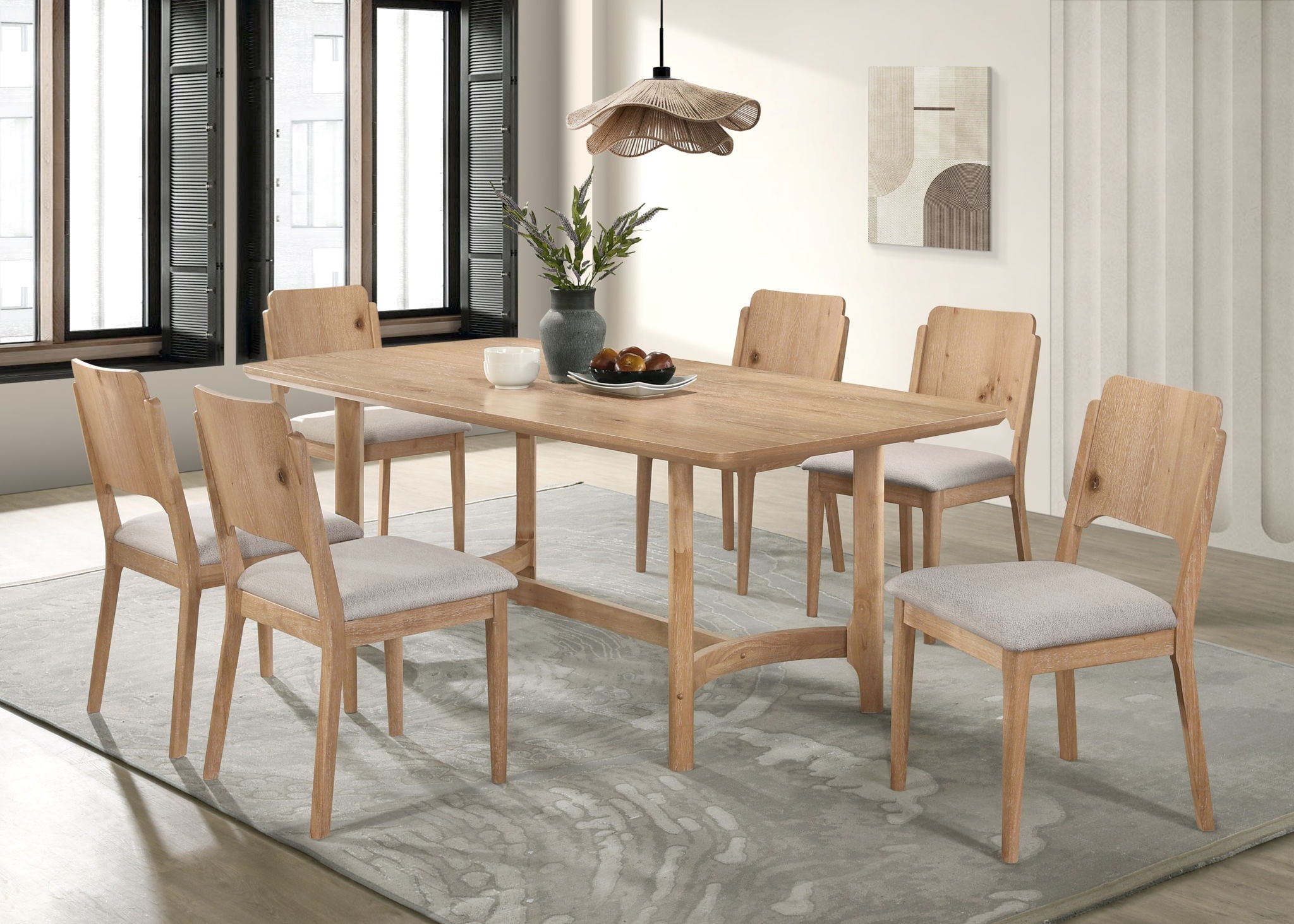 Arden - Bench - Light Brown / Gray