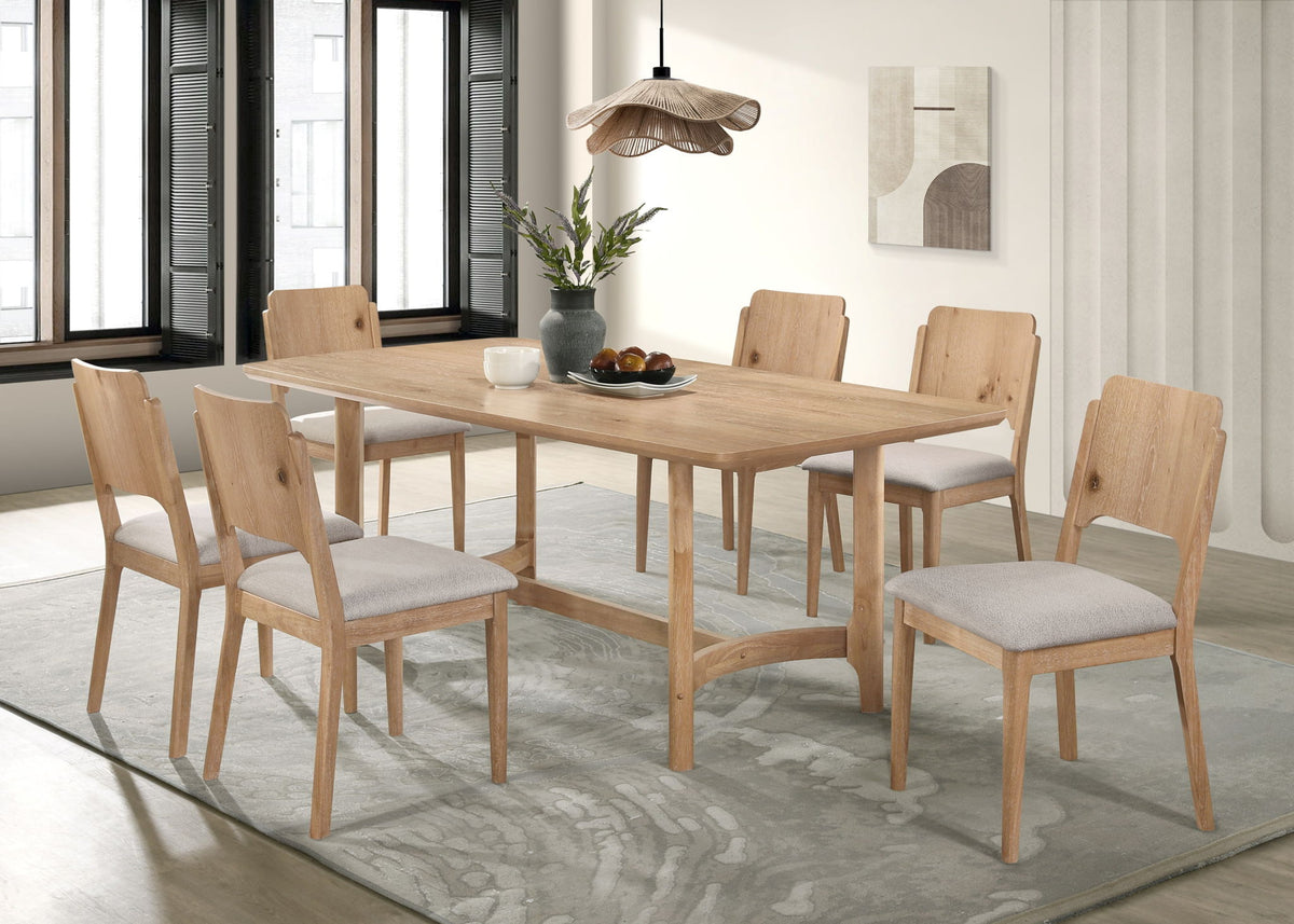 Arden - Side Chair (Set of 2) - Light Brown / Gray