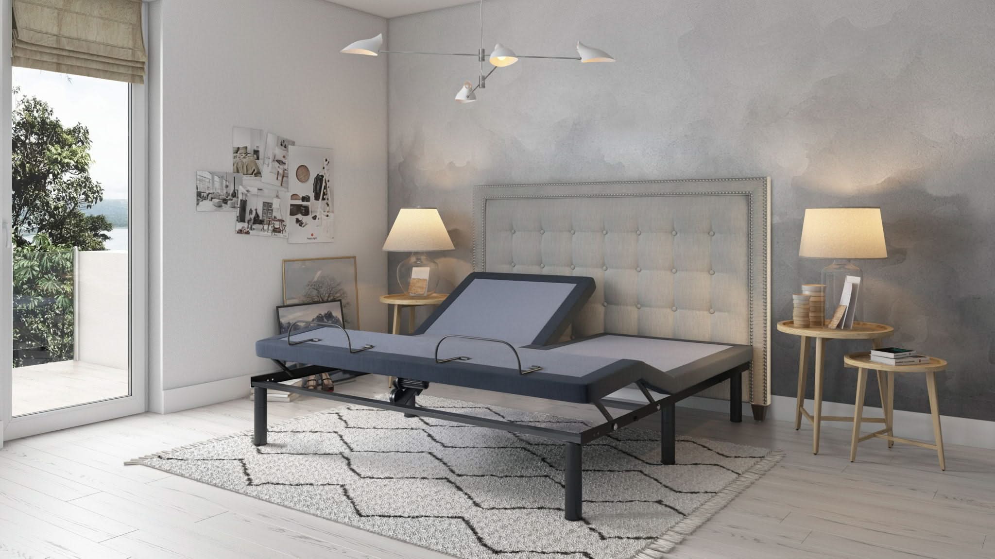 Bt3000 - Flex Head Adjustable Bed Base With Head And Foot Position Adjustment