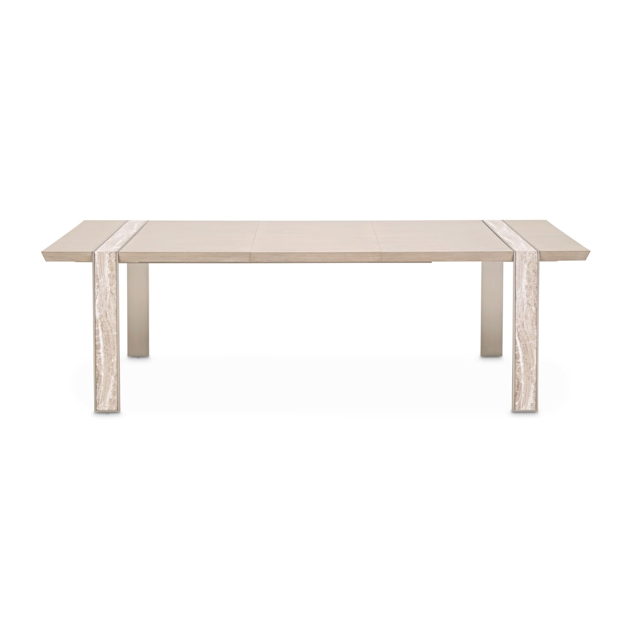 Lotus Bay - Wide Rectangular Dining Table - Sand