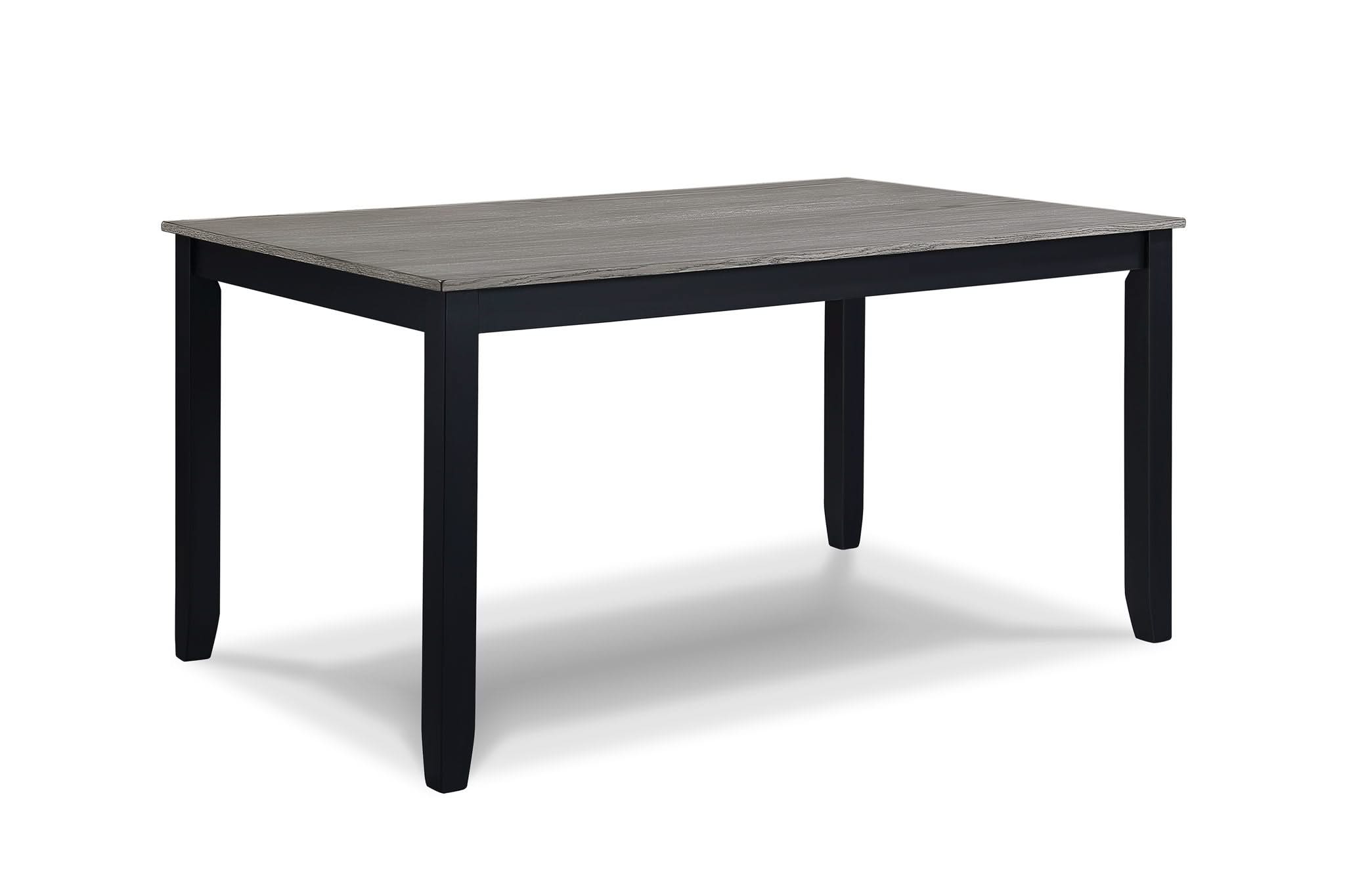 Eloise - 7 Piece Dinette Set - Charcoal / Gray